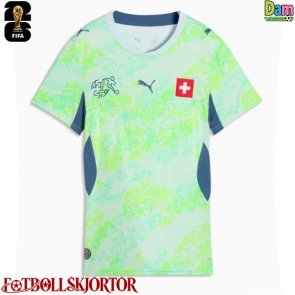 Schweiz Bortatröja Dam VM 2026 Kortärmad